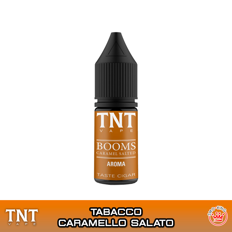 BOOMS CARAMEL SALTED Aroma Concentrato 10 Ml TNT Vape